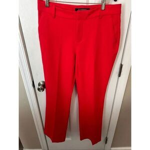 Liverpool women’s flare pants work pants size 8/29 Kelsey flair trousers orange/